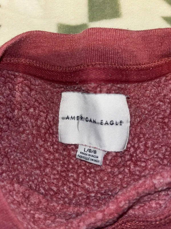 American Eagle Outfitters Sweatshirt Cropped Crewneck - Image 2