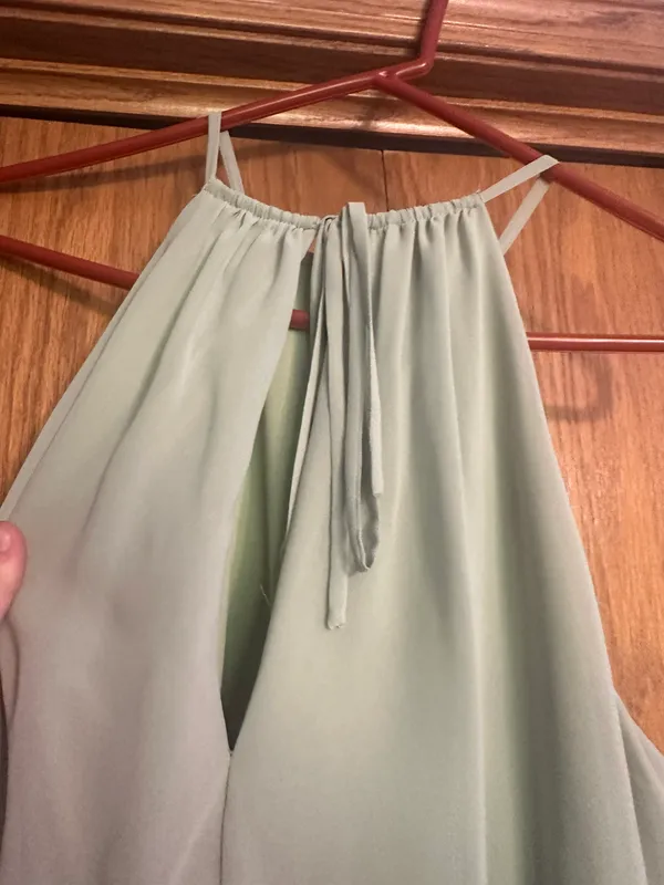 bridesmaid dress Green Size 10 - Image 3