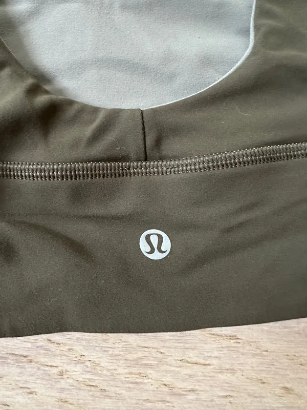 Reversible green and grey Lululemon sports bra - Image 3