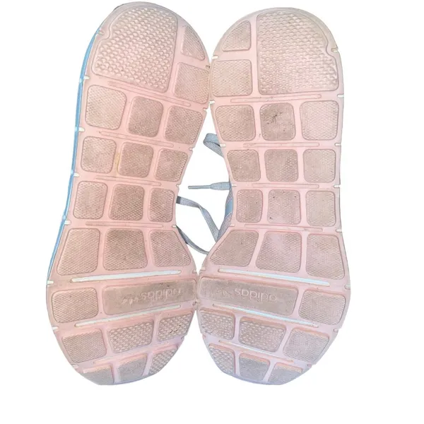 Adidas Swift Three Stripes Running Shoes Barbie Pink with White Sole sz 6.5 - Image 6