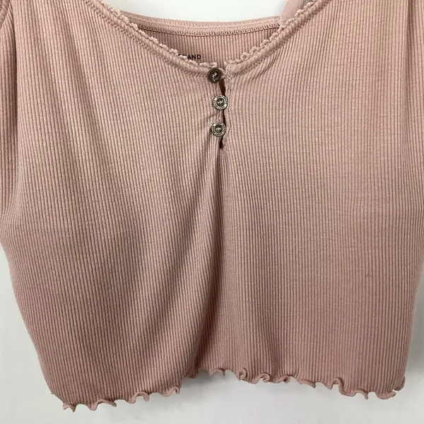 Lucky Brand Cropped Tank Top Size Large - Image 2