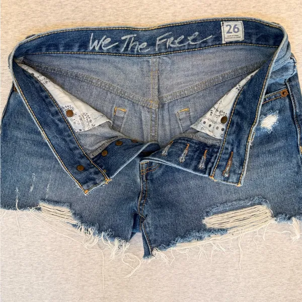 Women's We The Free Denim Shorts - Image 2