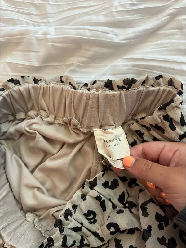 Harper Heritage Ruffle Cheetah Shorts - Image 4