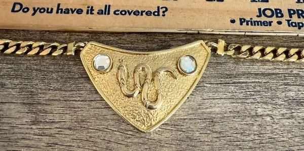 Snake Pendant Necklace LARGE Gold Tone Year of The Snake Reputation Taylor Swift - Image 10