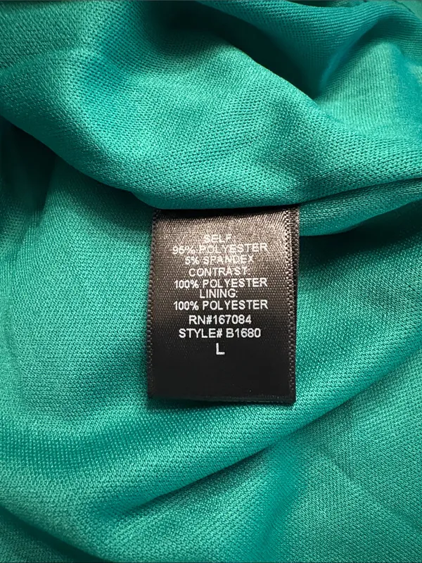 Pomander Place Tuckernuck Lilith Dress Emerald Green Midi Statement Sleeve L NWT - Image 8