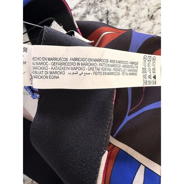 Zara Short Skirt With Print Multicolored Size Small - Image 6