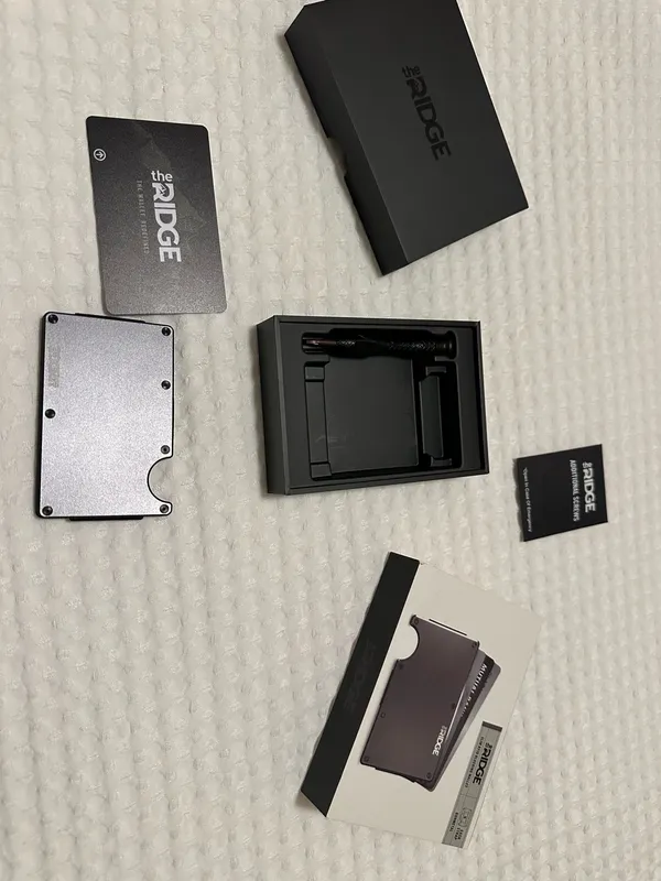 Ridge Wallet Black - Image 4