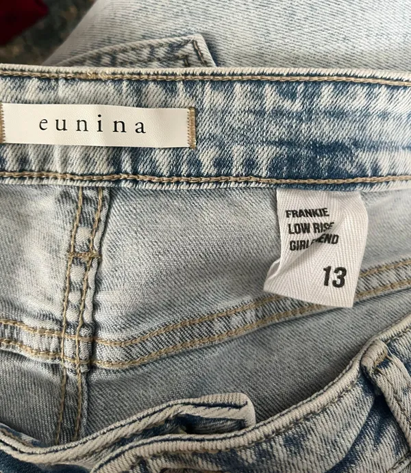 Eunina NWOT Girlfriend Jeans - Image 3