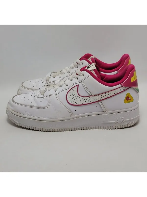 Nike Air Force 1 LX Dragon Fruit Low Top Pink White Sneakers Dv3809-100 Size 10 - Image 2
