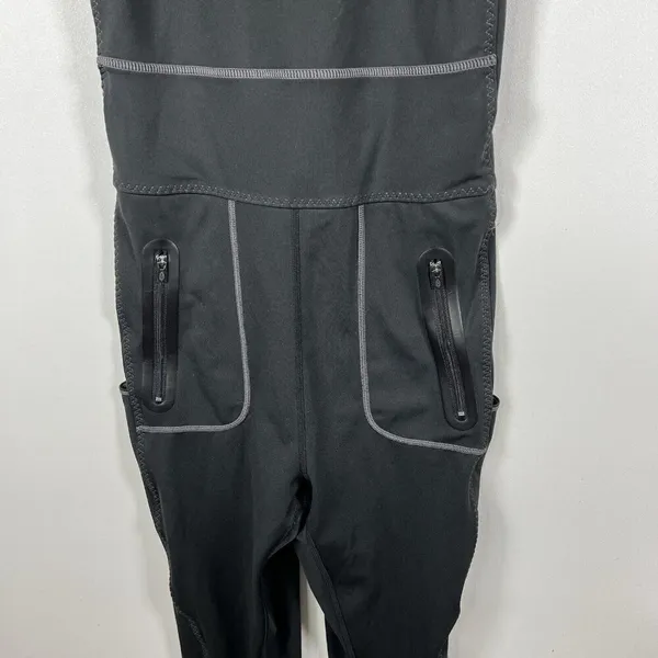 Free People Movement Cross‎ The Line Bodysuit Black Women’s Size Medium athletic - Image 9