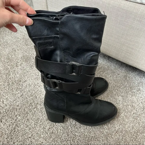 Blowfish Momento Faux Leather Boots - Image 5