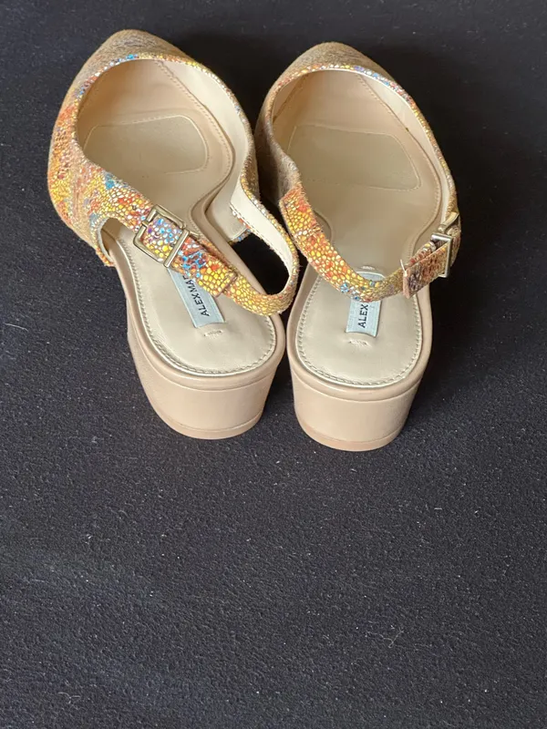 Alex Marie “Charlyn” Sling back block heels - Image 8