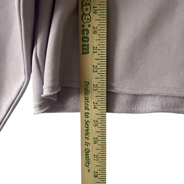 Reebok Studio Style LS Crew Sweatshirt Women's Medium Training Purple‎ Sporty - Image 7