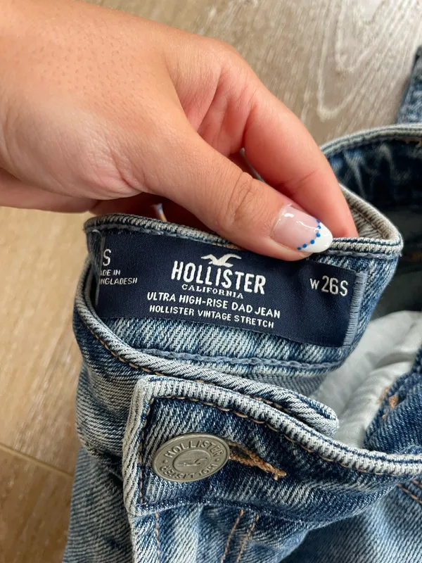 Hollister mom jeans high rise - Image 3