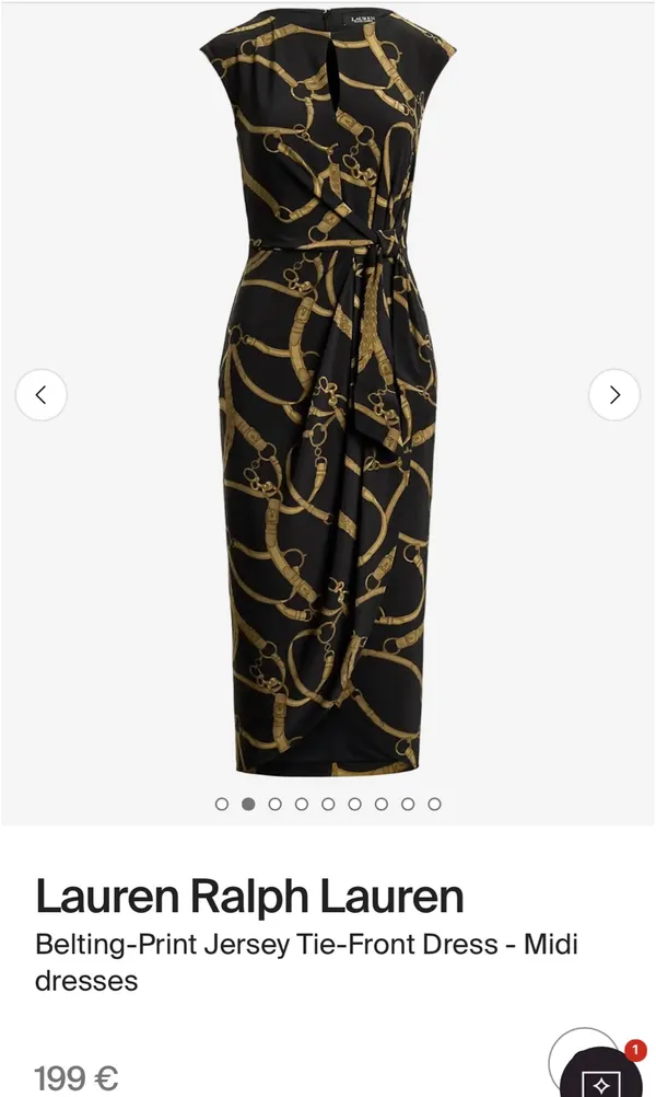 New Lauren, Ralph Lauren wrap dress size 4 - Image 2