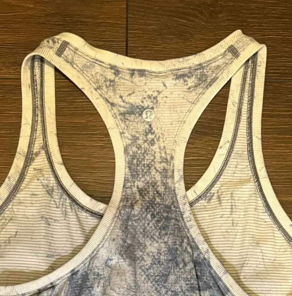 Lululemon Swiftly Tech Racerback Tank Top 2.0 Multi Dye White/Grey/Black - Image 6