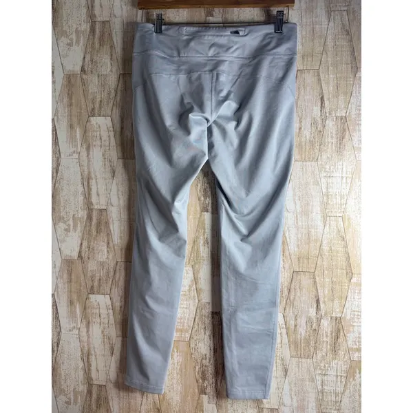 Nike Dri Fit Womens Athletic Leggings Gray Size L Running‎ Workout Fitness - Image 3