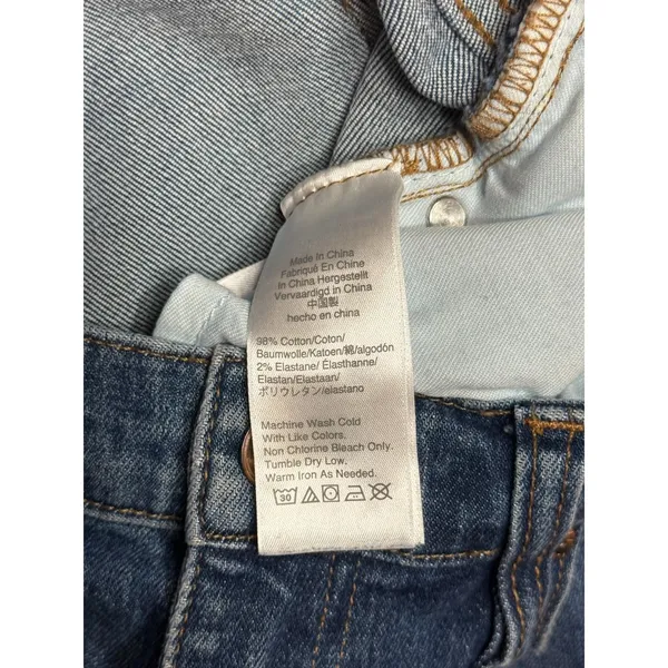 J.Crew Slim Broken In Boyfriend Jeans Distressed Light Blue Wash Denim Sz 27 - Image 5