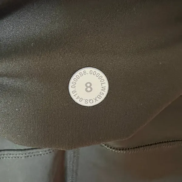 Lululemon Fast and Free Tight II 25" Non-Reflective Nulux in Dark Olive Green 8 - Image 6