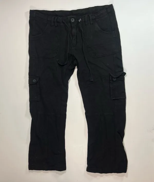 Cargo Sweatpants Black Size M - Image 2