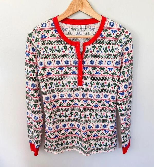 Fam Jam Christmas Pajamas Top - Image 4