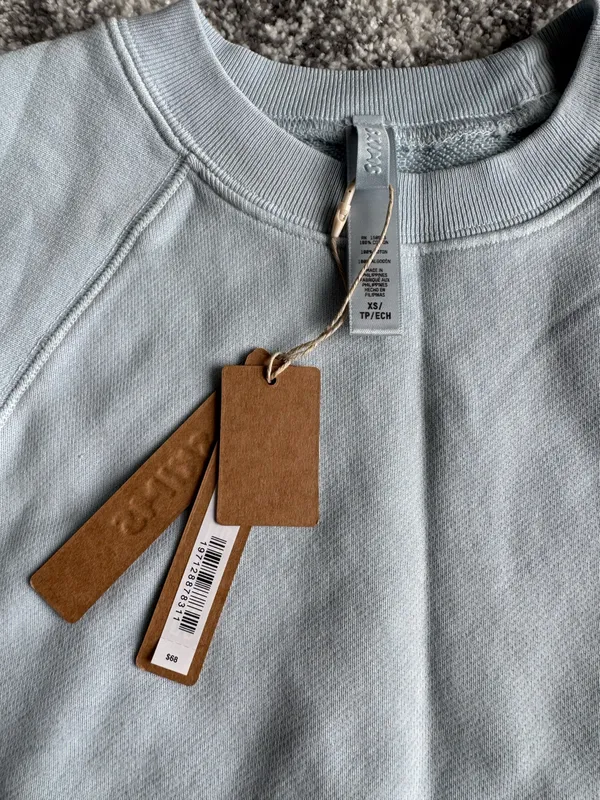 SKIMS Sweatshirt Cotton Fleece Hoodie - Image 2