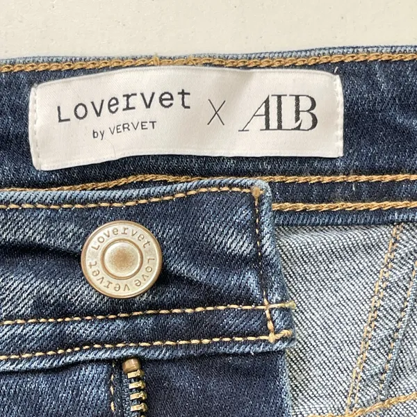 Vervet x ALB Women Jeans Size 29 Stretch Bootcut High Rise Indie LVA1309L - Image 8