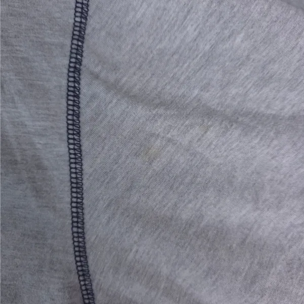 Coca‎ Cola Company Ware Shirt Womens XL Gray Crop Top Long Sleeve - Image 4