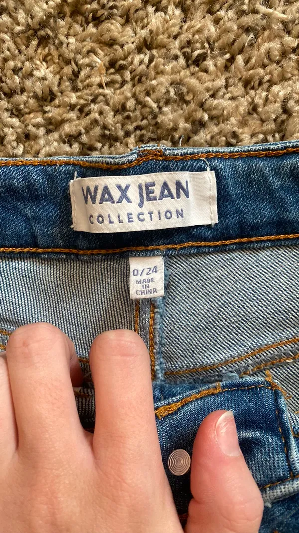 Wax Jean Distressed Ripped Jeans - Image 2