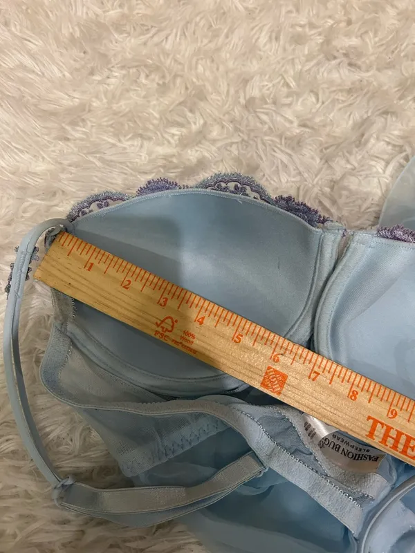 Vintage Fashion Bug babydoll features sheer mesh chemise bra top fairycore 18 - Image 4