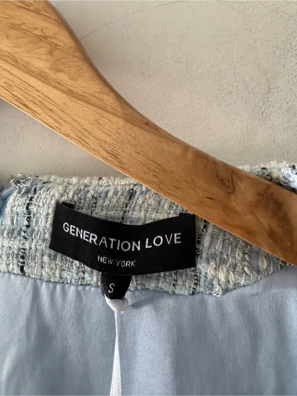 Generation‎ Love NEW!! Blue Sierra Tweed Dress - Image 6