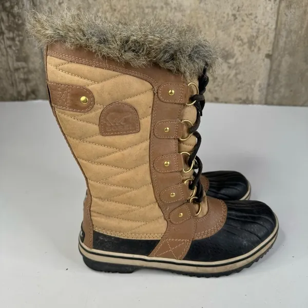 Sorel Womens Tofino II Tall Lace Up Boots Size 7.5‎ - Image 3