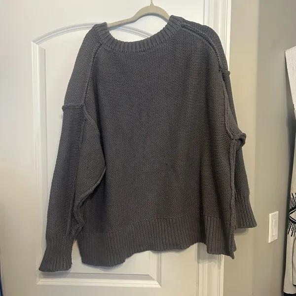 Free People Alli V-Neck Sweater - Image 3