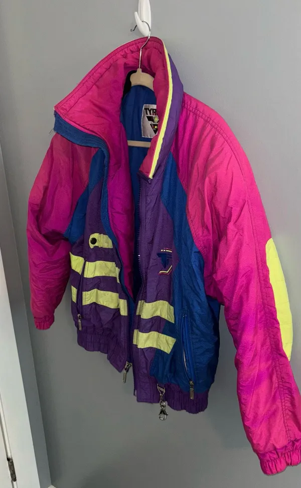 Tyrolia ski jacket Purple - Image 2