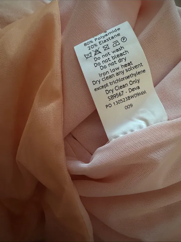 NEW House of CB DEVA OMBRE MINI tank mesh dress XS - Image 11