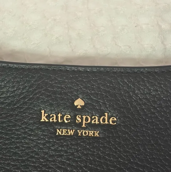 Kate Spade Black Leather Shoulder Bag - Image 3
