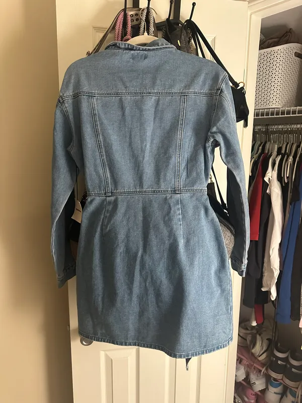 superdown Denim Dress - Image 6