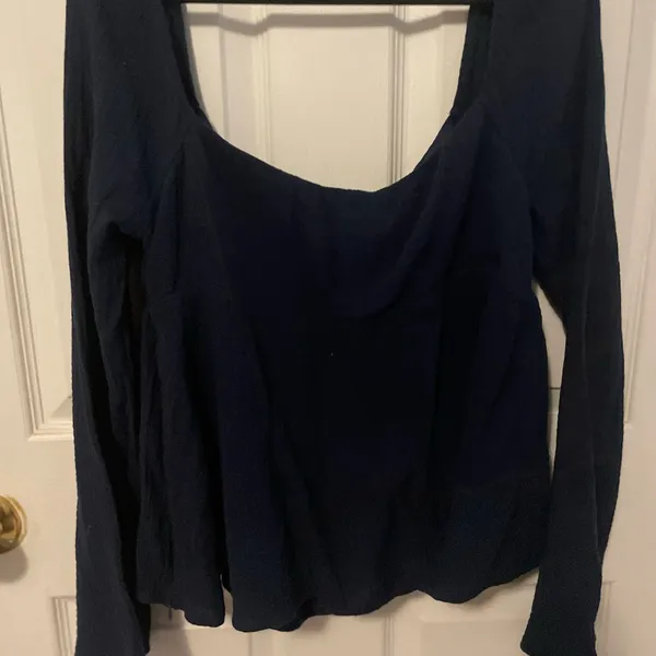 Princess Polly Deep Blue Blouse - Image 2