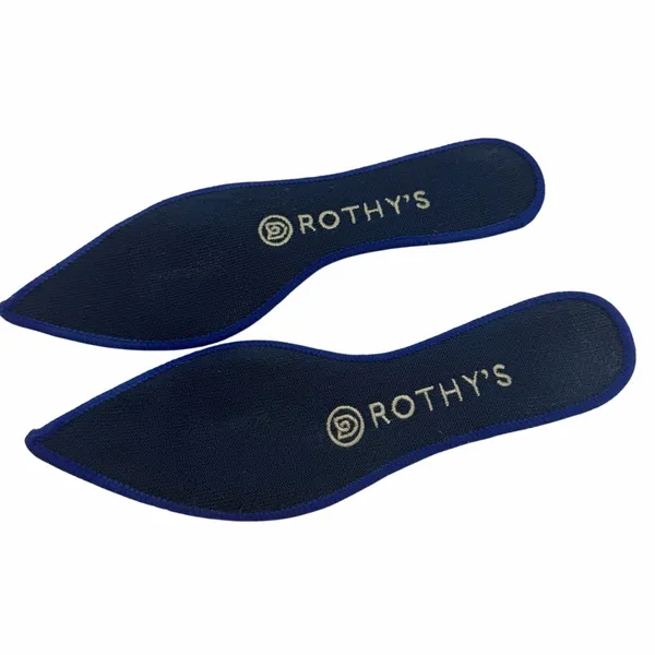 Rothy’s The Point Indigo Heather Blue White Knit Ballet Flats‎ Size 6 Washable - Image 5