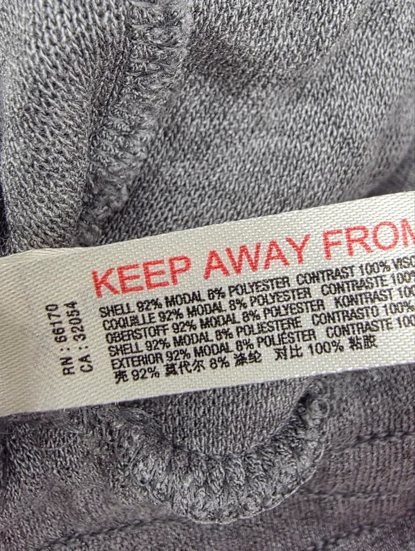 FP Movement by Windy Meadows Washed Gray Frayed Henley Hoodie - Image 15