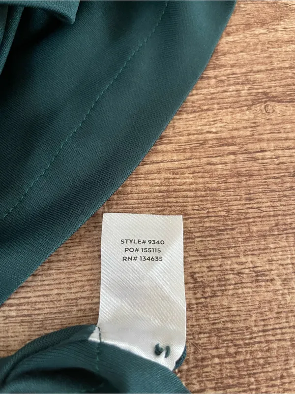 Lulus Infinite Glory Forest Green Maxi Dress Size Small - Image 7