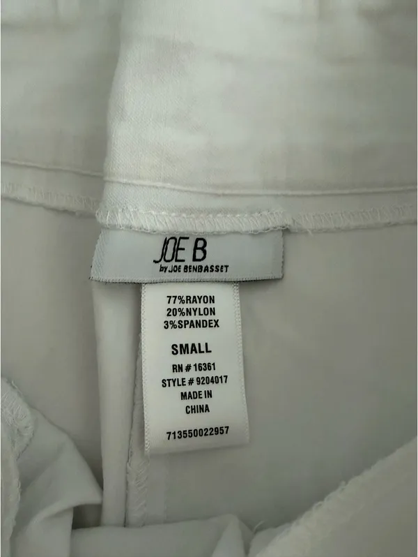 White Micro Shorts - Image 2