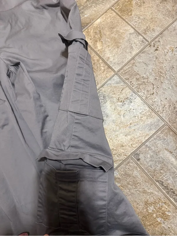 Edikted | Gray Lilac wide leg cargo pants size medium. - Image 6