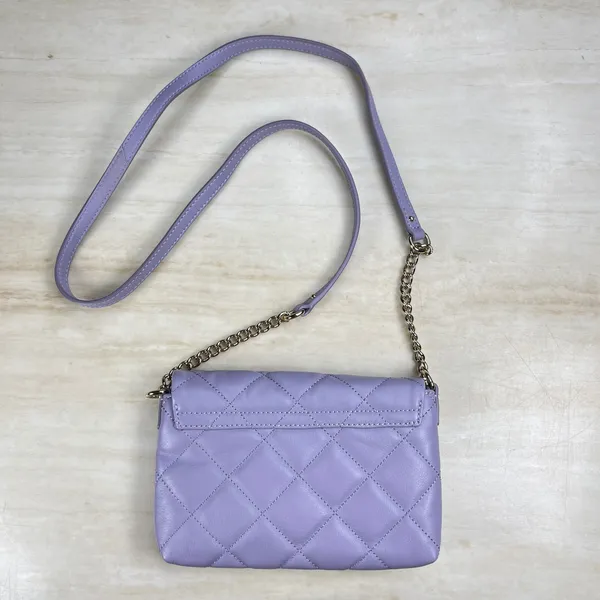 Kate Spade Emerson Place Vivenna Quilted Leather Crossbody Bag Lavender PWRU4229 - Image 7