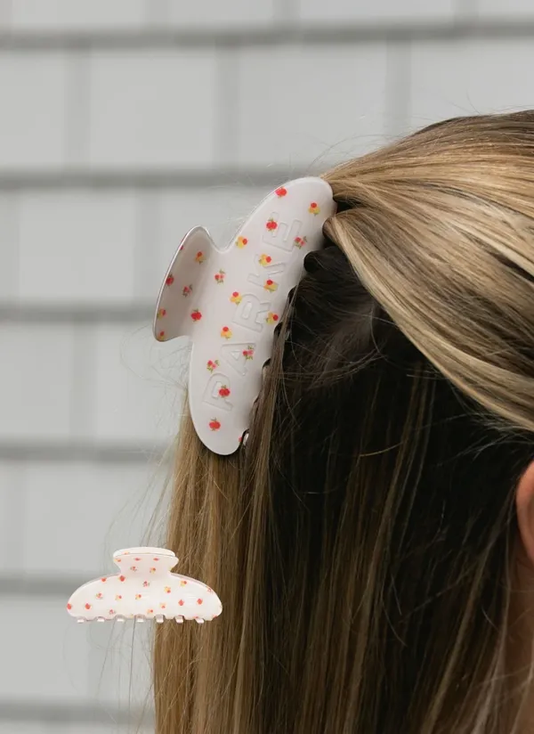 Parke x Maggie & Emma Claw Clip in Sunset Floral - Image 2