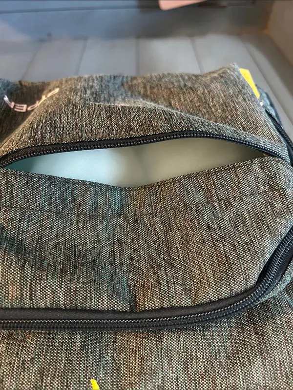 DYPER Women's Gray Baby Bag Backpack with Yellow Accents - New - Image 4