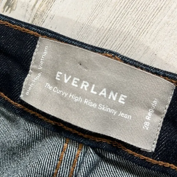 Everlane The Curvy High-Rise Skinny Jean Size 28 - Image 6
