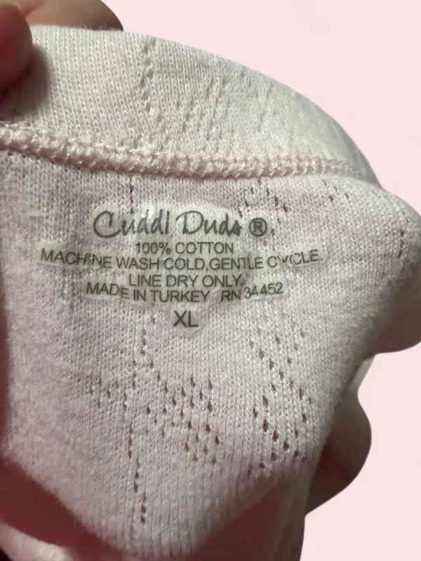 Cuddl Duds Soft PINK Knit Lounge Pants - Image 3