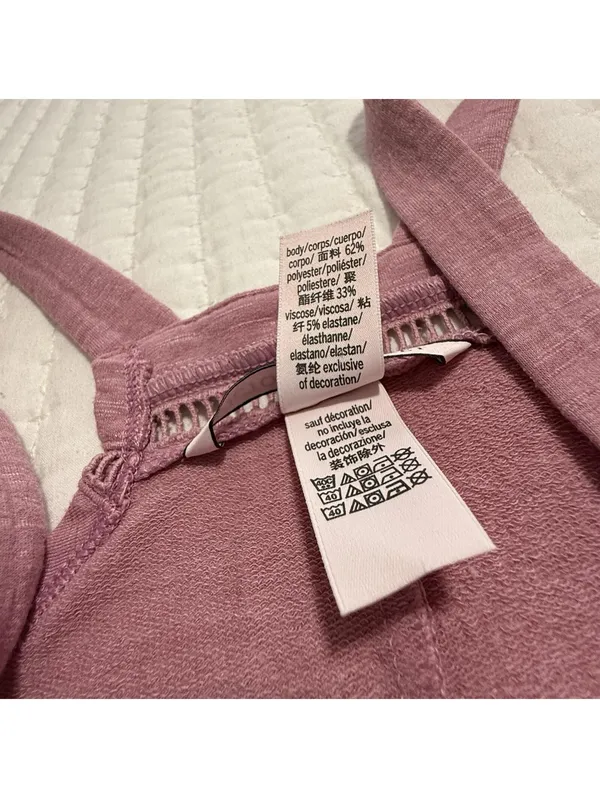 Victoria’s Secret Pink Sleep / Lounge Romper Sz S Small One Piece - Image 5