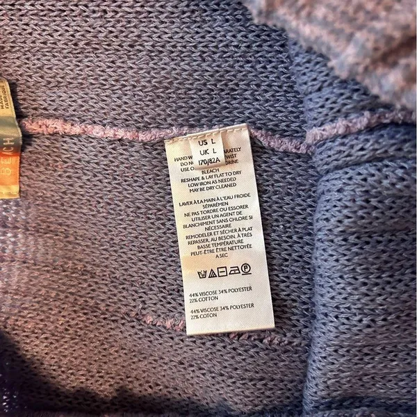 Free People Veronica Sweater Pants in Lavender Field Combo - Image 7